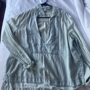 Free People denim top